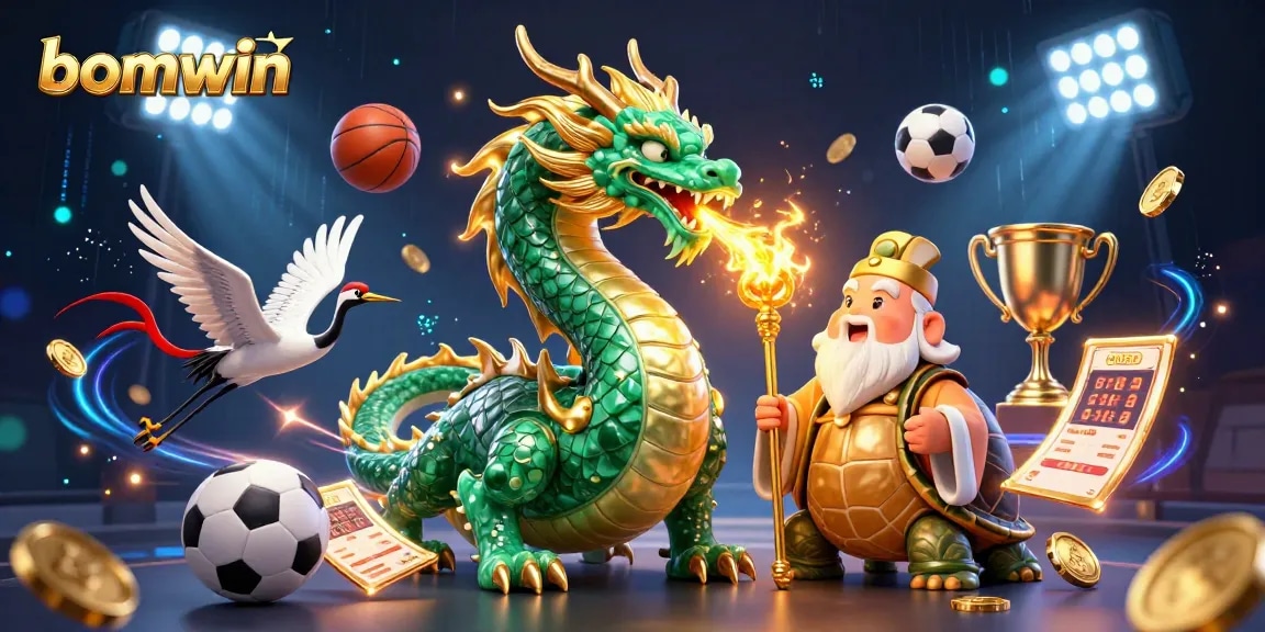 Experience the excitement of bomwin sports betting with animated characters and dynamic gaming elements.