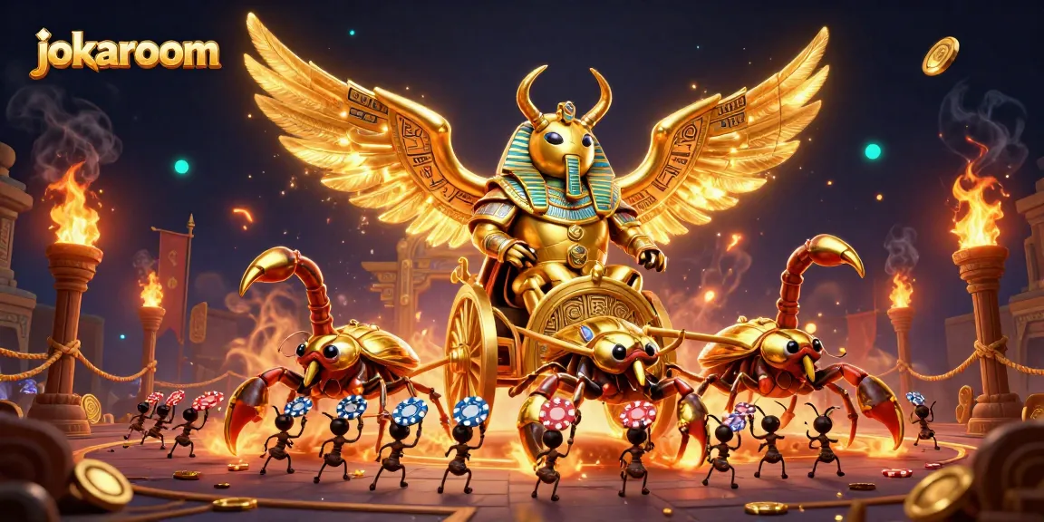 Join the gaming adventure at jokaroom with a vibrant showdown of casino characters and exciting elements.